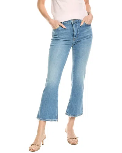 Frame Denim Le Crop Whimsy Mini Boot Jean In Blue