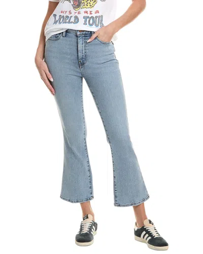 Frame Denim Le Cropped Adagio Mini Boot Jean In Blue