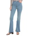 Frame Denim Le Easy Flare Quirky Released Hem Jean In Multi