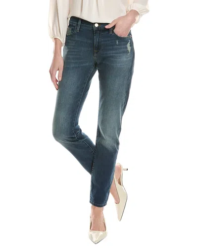 Frame Denim Le Garcon Azure Straight Jean In Blue