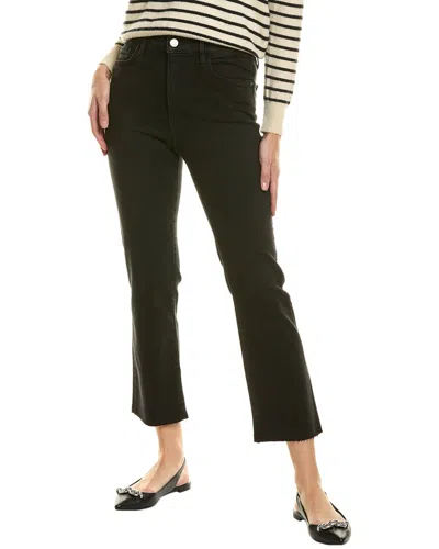 Frame Denim Le High Black Thorn Straight Jean