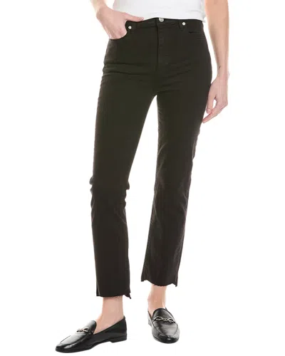 Frame Denim Le High Film Noir Straight Jean In Black