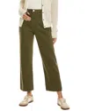 Frame Le Jane Crop Jeans In Green