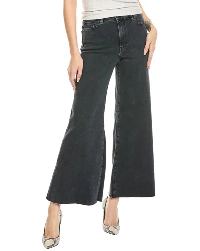 Frame Denim Le Palazzo Radio Raw After Crop Jean In Blue
