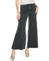 Frame Denim Le Palazzo Radio Raw After Crop Jean In Blue