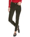 FRAME FRAME DENIM LE SKINNY DE JEANNE WASHED BLACK LEATHER JEAN