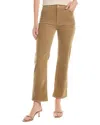 Frame Denim Le Sleek Straight Corduroy Light Beige Jean In Brown