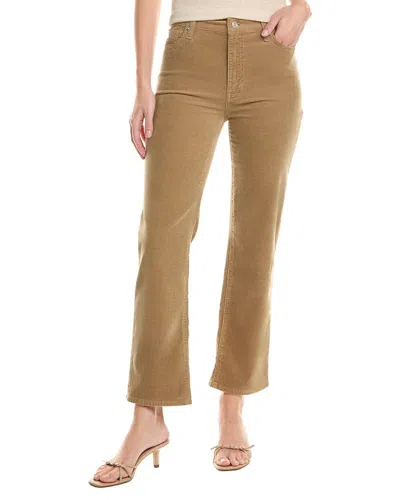 Frame Denim Le Sleek Straight Corduroy Light Beige Jean In Brown