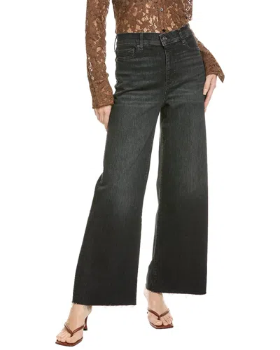 Frame Denim Le Slim Claudius Palazzo Jean In Black