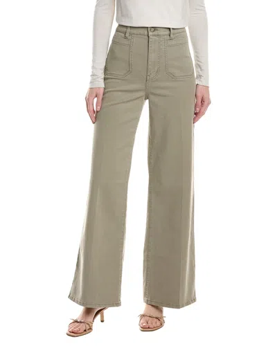 Frame Denim Le Slim Modernist Palazzo Jean In Transparent