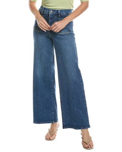 Frame Denim Le Slim Palazzo Modernist Jean In Blue