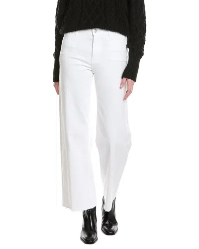 Frame Denim Le Slim Palazzo Pant In White