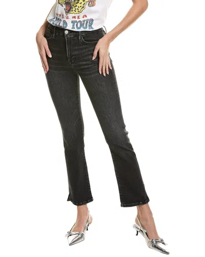 Frame Denim Le Super High Slit Murphy Straight Jean In Gray