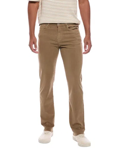 Frame Denim L'homme Dark Tan Slim Jean In Brown