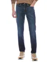 Frame L'homme Slim Jeans Dark Denim In Blue