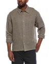 Frame Denim Light Wool Shirt In Multi