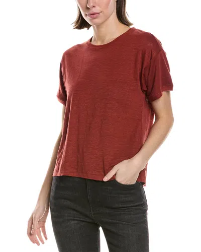 FRAME FRAME DENIM LINEN CREW T-SHIRT