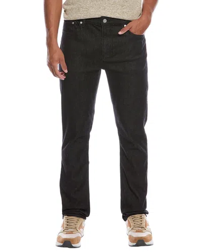Frame Denim Modern Straight Rinse Jean In Black