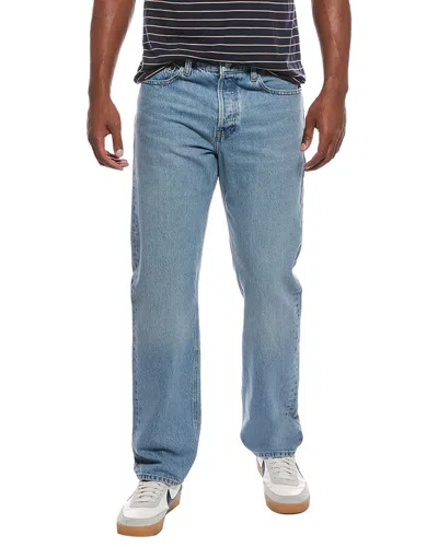 Frame Denim Momentum The Straight Jean In Blue