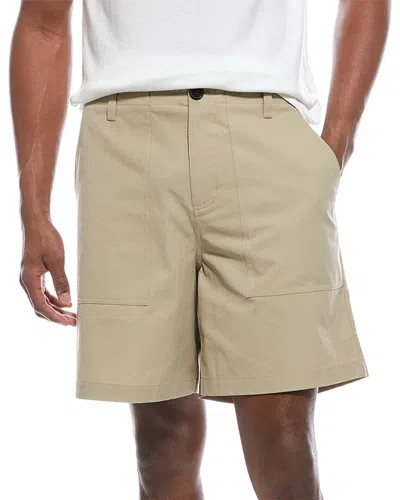 Frame Denim Patch Traveler Short In Beige