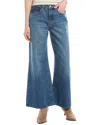 Frame Denim Pixie Easy Lucite Wide Flare Jean In Blue