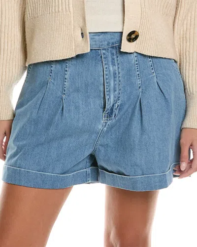 FRAME FRAME DENIM PLEATED WIDE CUFF SHORT