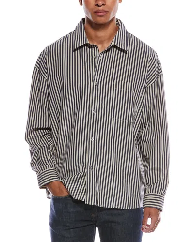 FRAME FRAME DENIM RELAXED CLASSIC SILK-BLEND SHIRT