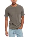 Frame Denim Relaxed T-shirt In Green