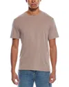Frame Relaxed Cotton T-shirt In Pink