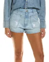 Frame Denim Sequin Short In Blue
