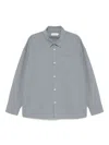 Frame Denim Shirt In Gray