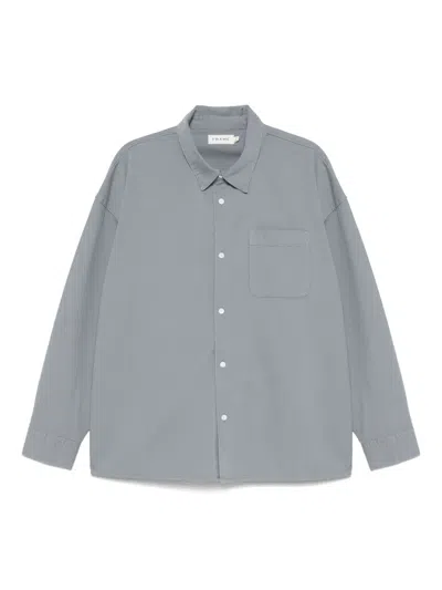 Frame Denim Shirt In Gray