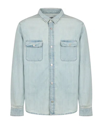 Frame Denim Shirt In Blue