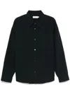 Frame L/s Relaxed Denim Shirt In Blue