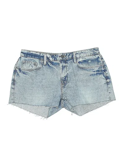 Pre-owned Frame Denim Shorts In Blue