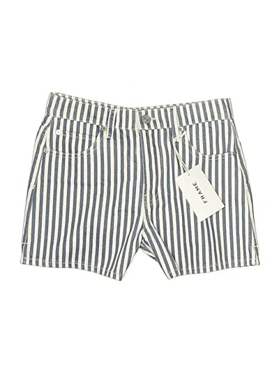 Pre-owned Frame Denim Shorts In Blue