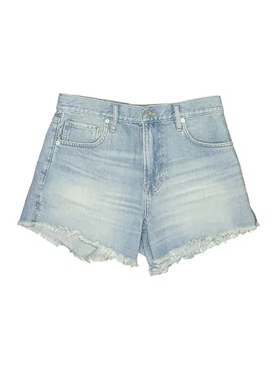 Pre-owned Frame Denim Shorts In Blue
