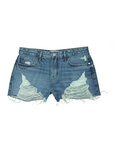 Pre-owned Frame Denim Shorts In Blue