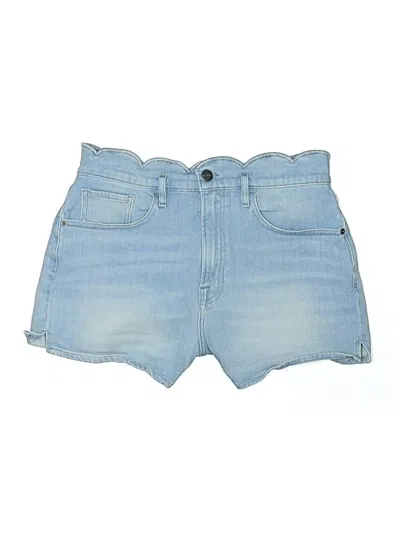 Pre-owned Frame Denim Shorts In Blue