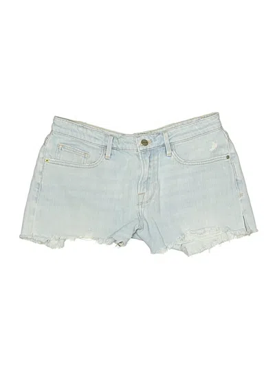 Pre-owned Frame Denim Shorts In Blue