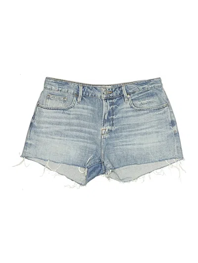 Pre-owned Frame Denim Shorts In Blue