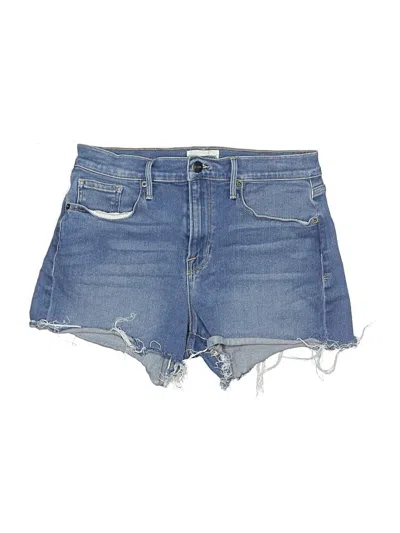 Pre-owned Frame Denim Shorts In Blue