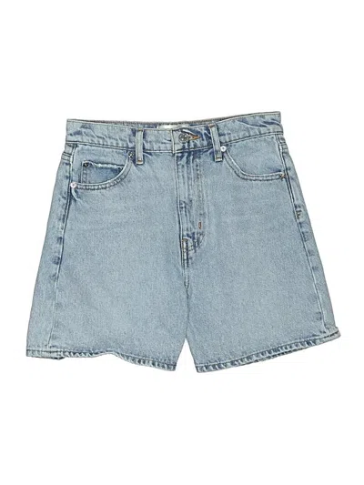 Pre-owned Frame Denim Shorts In Blue