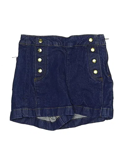 Pre-owned Frame Denim Shorts In Blue