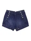 Frame Denim Shorts In Blue