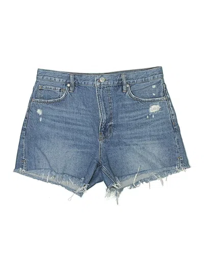 Pre-owned Frame Denim Shorts In Blue