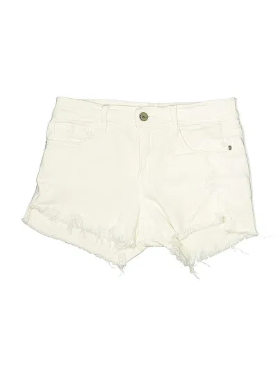 Pre-owned Frame Denim Shorts In White