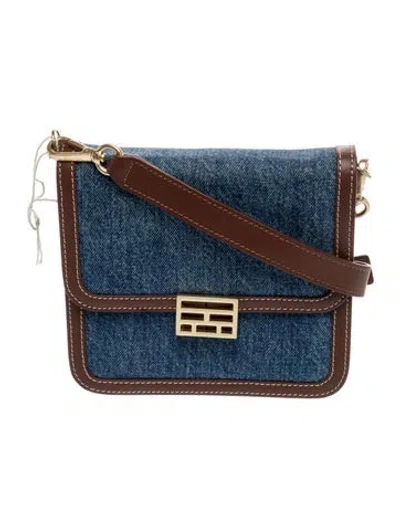 Pre-owned Frame Denim Shoulder Bag In Blue