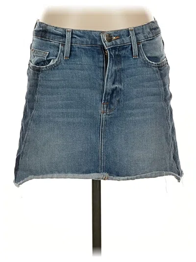 Pre-owned Frame Denim Skirt In Blue
