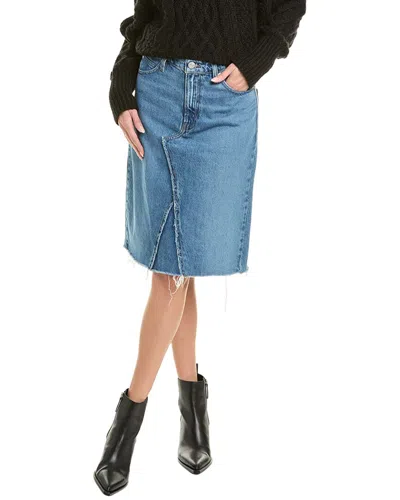 Frame Denim Skirt In Blue